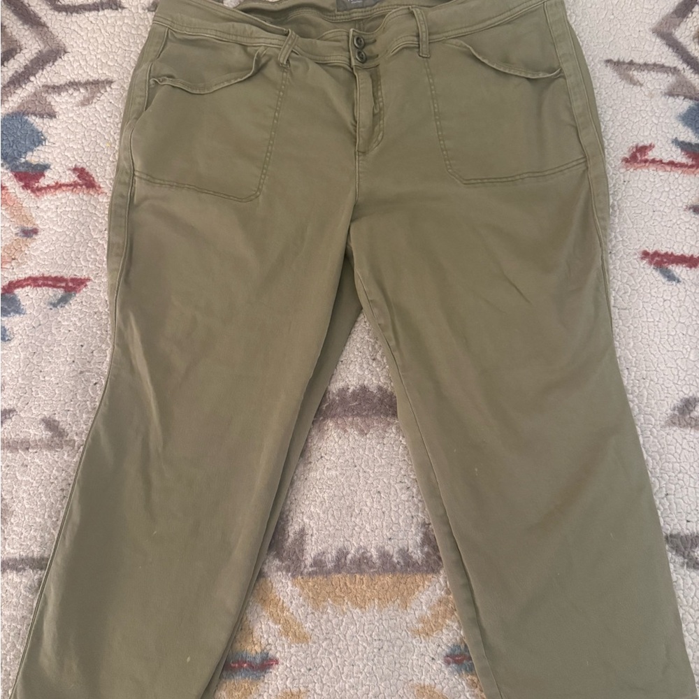 Torrid Olive Green Pants
